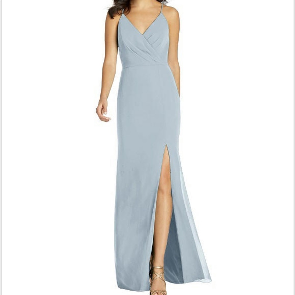 Dressy group bridesmaid dress